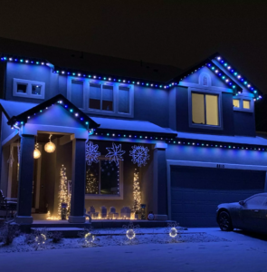 Bosque Farms Christmas Light Installation